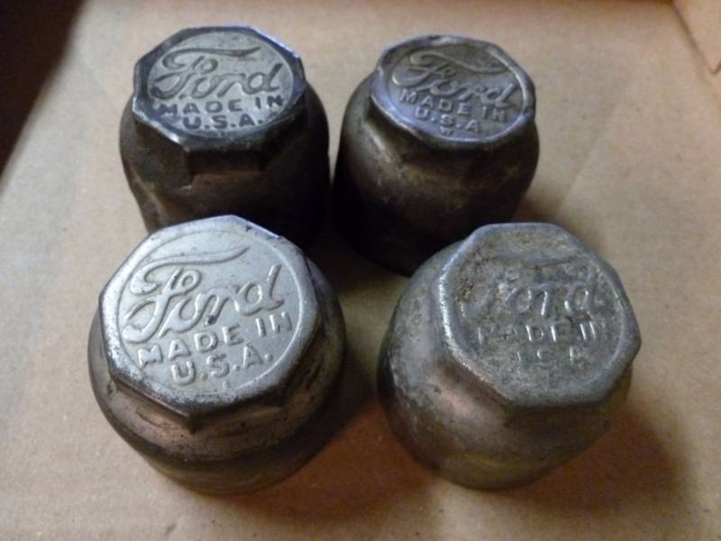 Vintage Ford Hub Covers