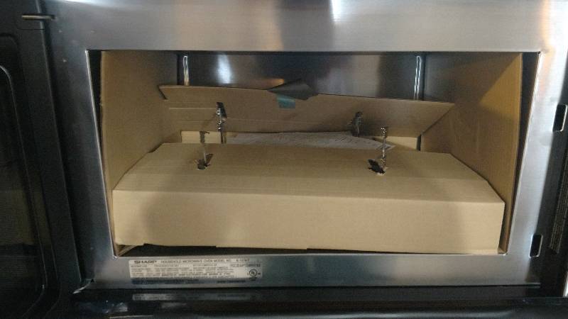 Sharp Over the range convection microwave