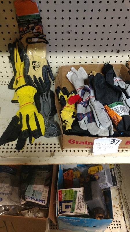 12 pairs of gloves