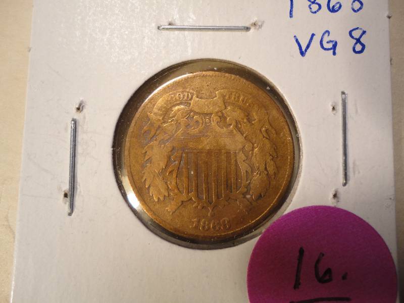1868 Two Cent Piece