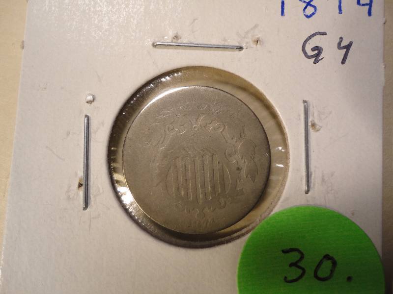 1874 Shield Nickel