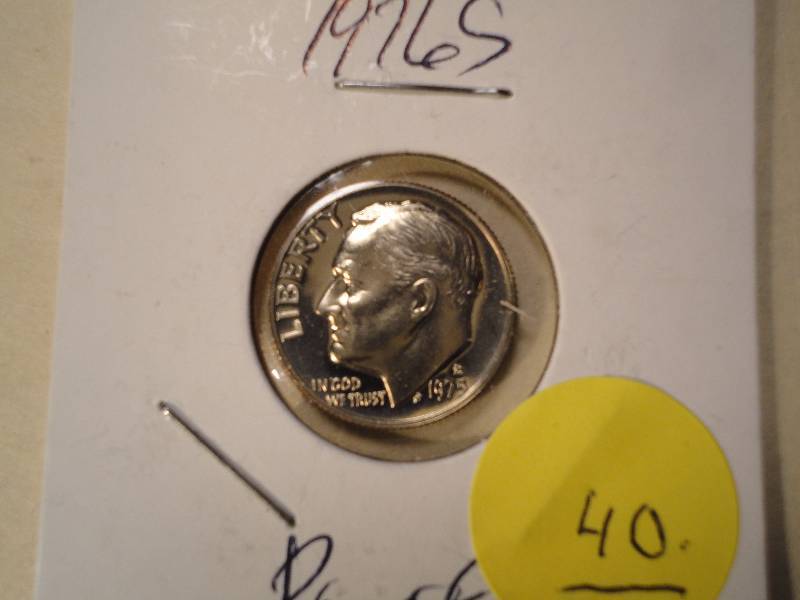 1976 S Roosevelt Dime Proof, 1994 S Washington Quarter Proof Clad, 2005 S Washington Quarter Proof Clad West Virginia
