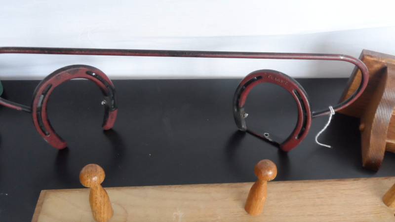 lot 12 image: Misc. Wallhangers and Shelves