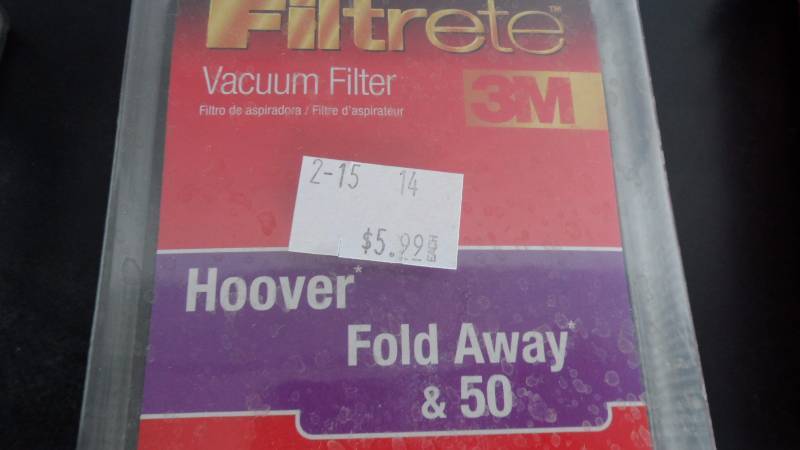 lot 27 image: Misc. Hoover Vacuum BagsFiltersBelts
