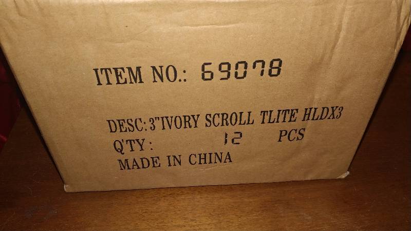 lot 94 image: Case of 12 NEW Candle Holders