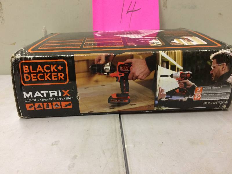 lot 14 image: Black and Decker Quick Connect System never used