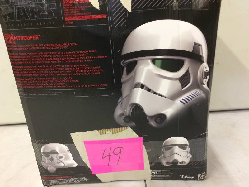 lot 49 image: Hasbro Marvel Legends Iron Man Electronic Helmet