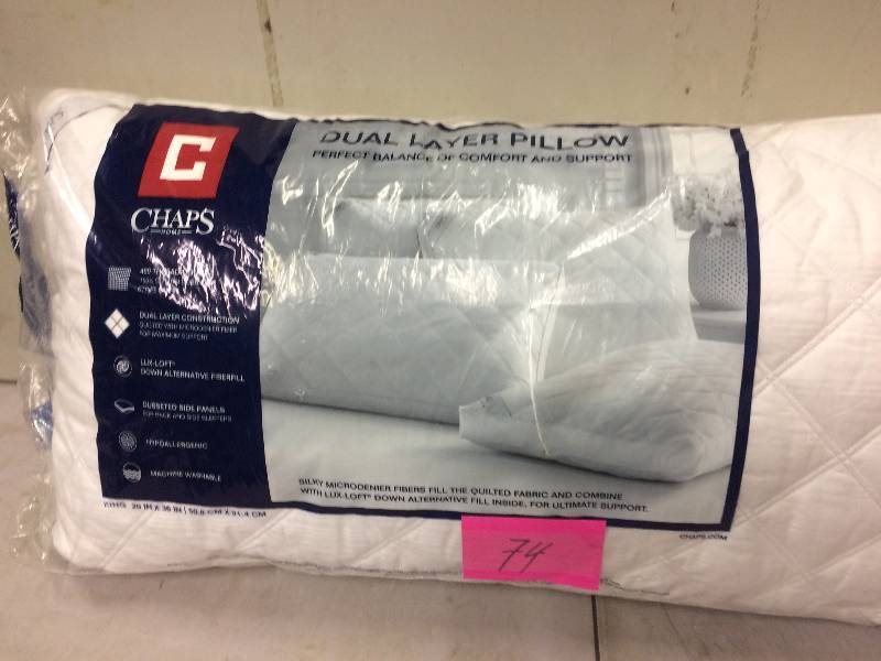 lot 74 image: Chaps King  Pillow New