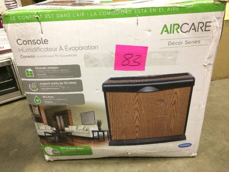 lot 83 image: Aircare Evaporative Humidifer