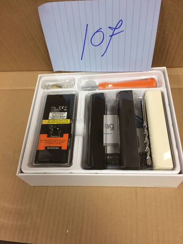 lot 107 image: Ring Video Doorbell never used