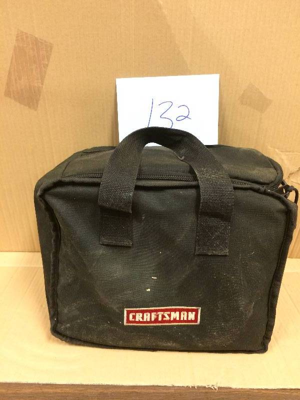 lot 132 image: Craftsman Drill driver and Impact Drill cordless kit