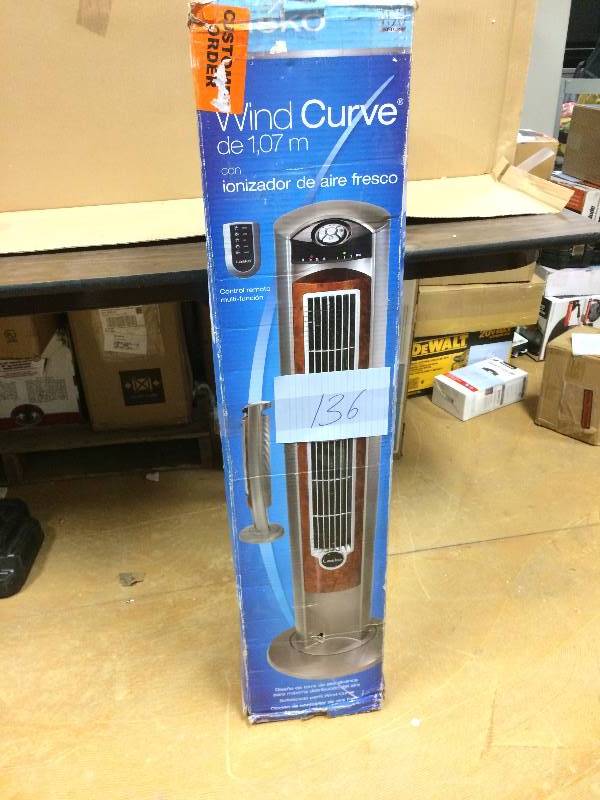 lot 136 image: Wind Curve Ionized Fan