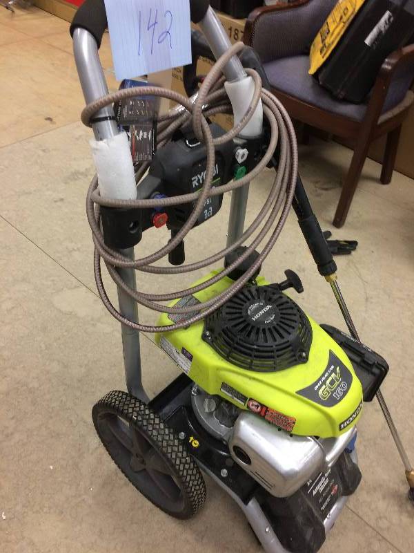 lot 142 image: Ryobi Pressure Washers 2800PSI 2.3GPM Honda Engine