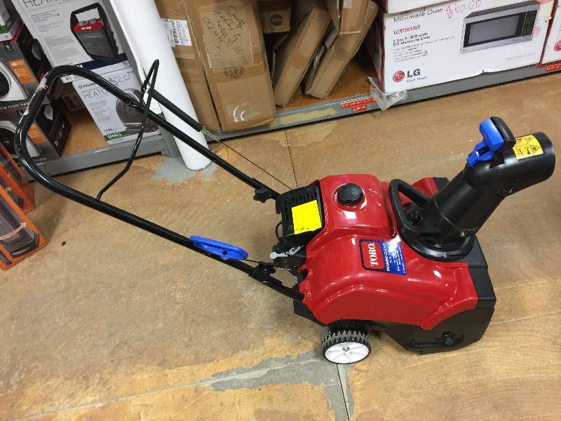 lot 53 image: Toro 21 in. 721 RC Commercial Power Propel Clear Single-Stage Gas Snow Blower in like New conditions