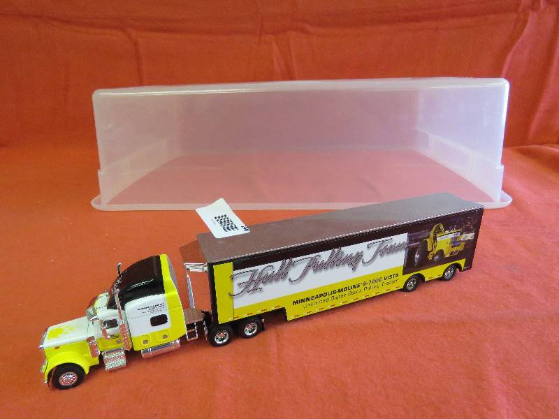 Collectible Minneapolis Moline Truck and Trailer