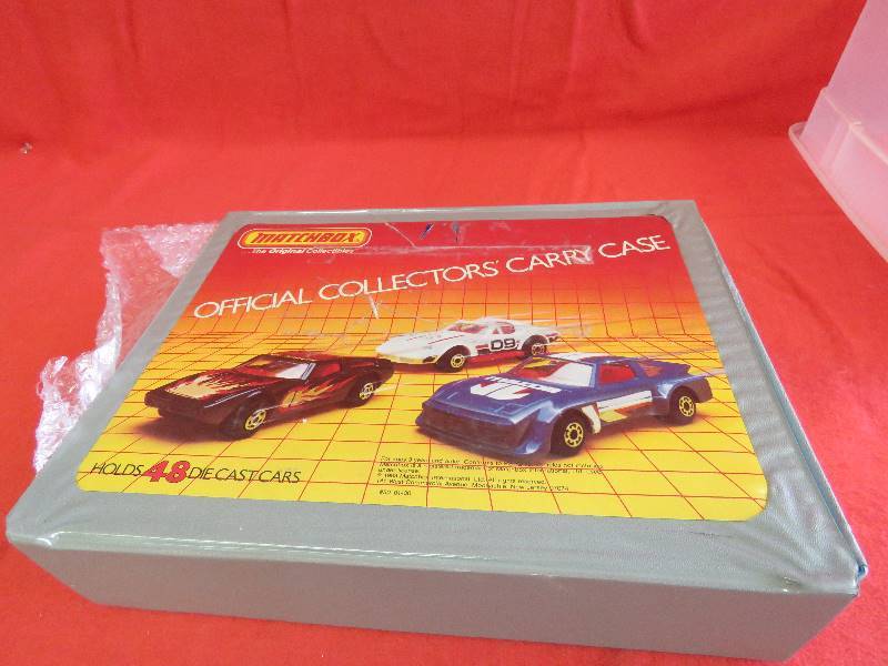 Collectible Matchbox Collectors Case