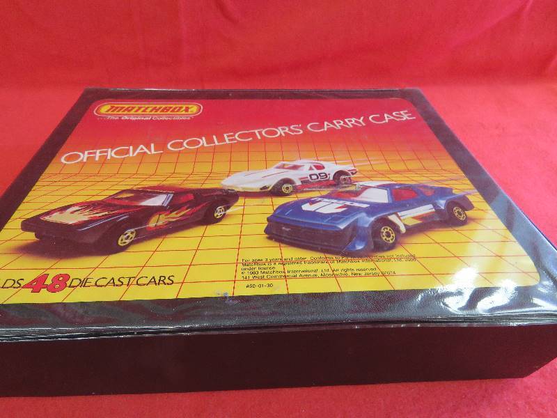Collectible Matchbox Collectors Case