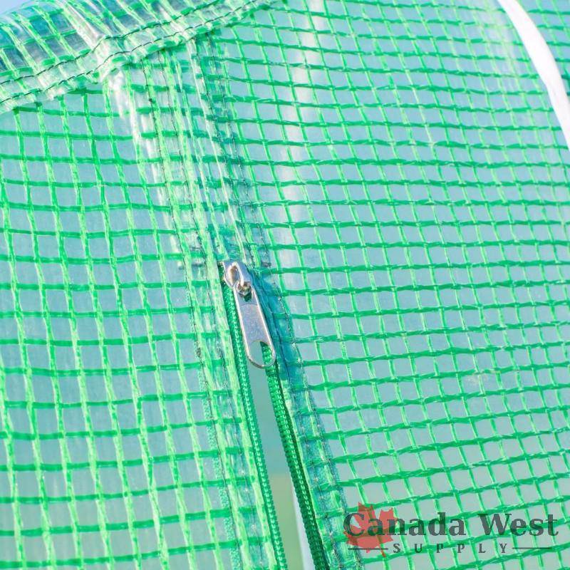 lot 18 image: NEW 20 X 10 FT GREEN HOUSE METAL FRAME GH1020