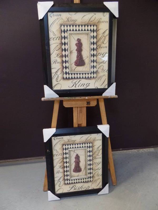 lot 526 image: Chess Piece Artwork