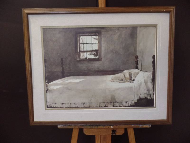 lot 527 image: Sleeping Dog Art Print
