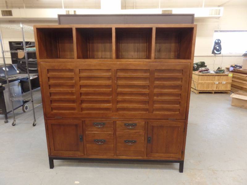 lot 501 image: Handmade Wall Unit   Secretary