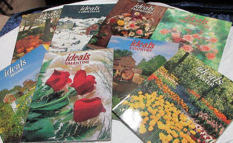LOT OF 8 IDEAL BOOKS