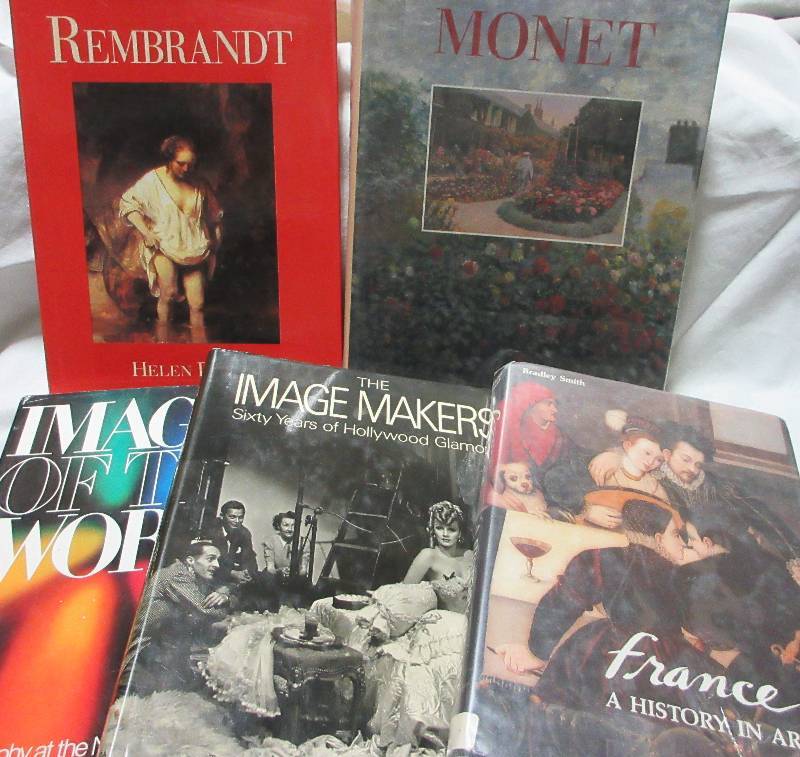LOT OF  5 LARGE ART  BOOKS