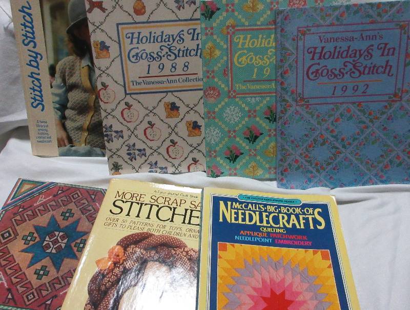 LOT OF 7 NEEDLE CRAFT BOOKS