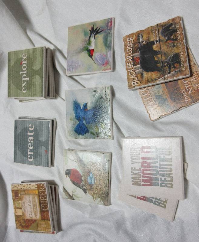 LARGE LOT OF NEW COASTERS