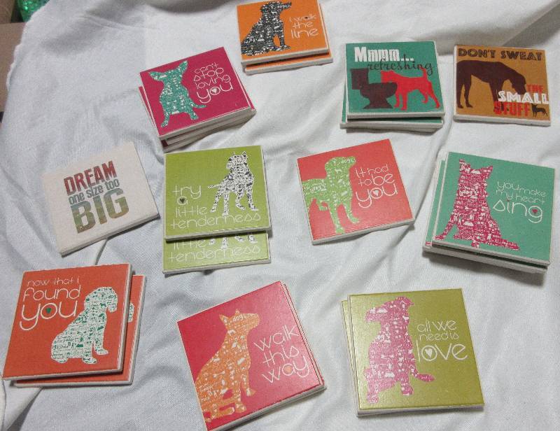 LARGE LOT OF NEW COASTERS