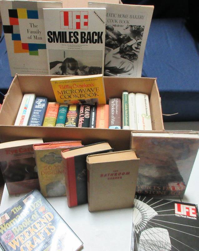 BOX LOT OF BOOKS