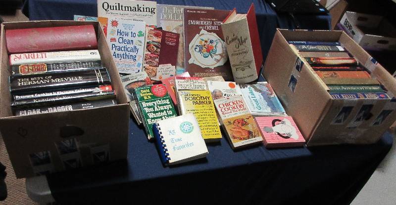 LARGE LOT OF 3 BOXES OF BOOKS