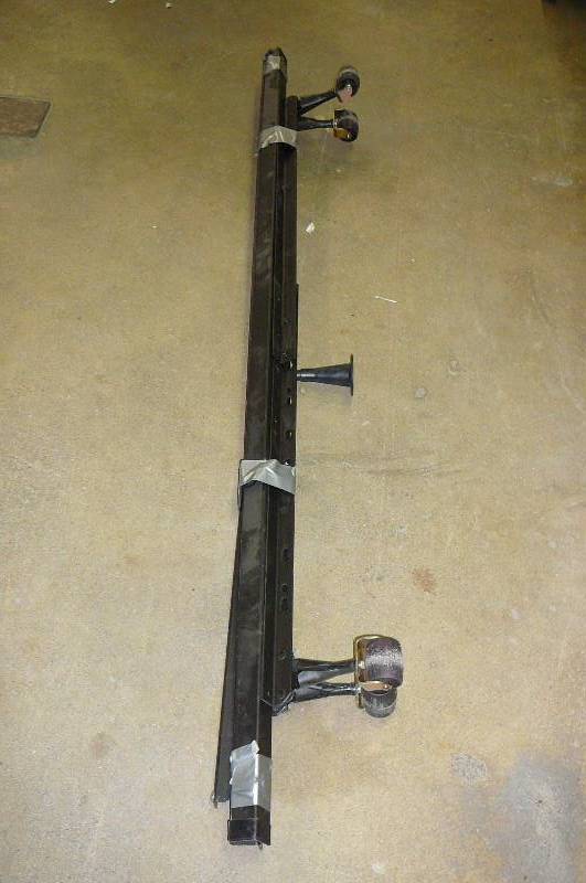 Bed Frame on Rollers