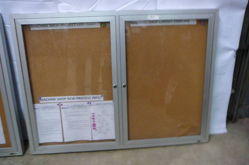 Enclosed Cork Boards