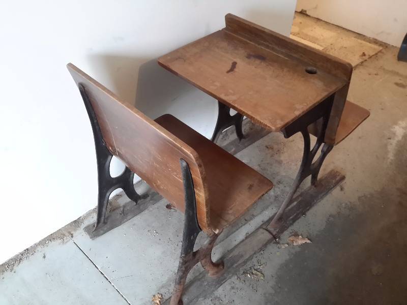 Vintage School Desk