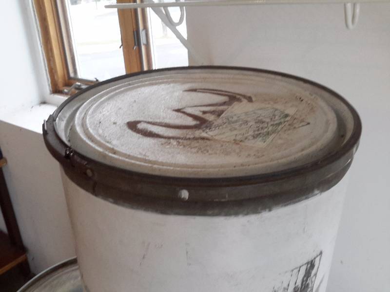 3 Cardboard drums as pictured