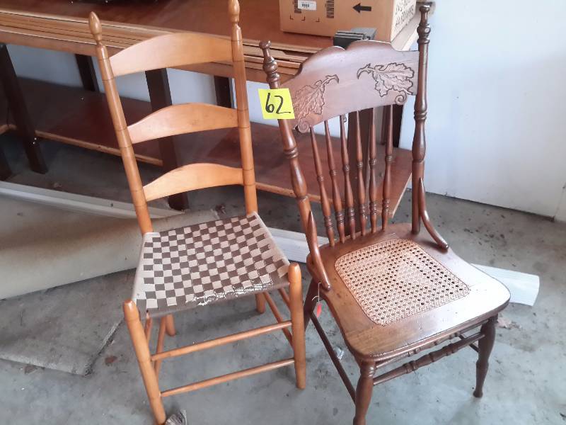 2 Side Chairs As Shown Victoria Household Downsizing