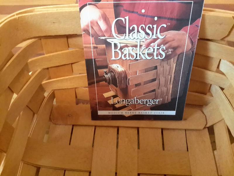 2 Longaberger Berry Baskets, SmallMedium