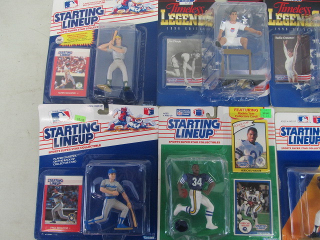 lot 40 image: Collection of Starting Lineup Figures incl. Ken Griffey Jr.