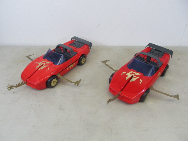 lot 35 image: 2 Vintage Chuck Norris Karate Kommandos Cars