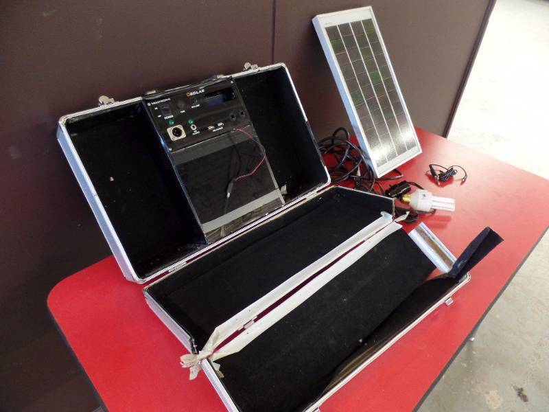 Portable Solar Power Supply