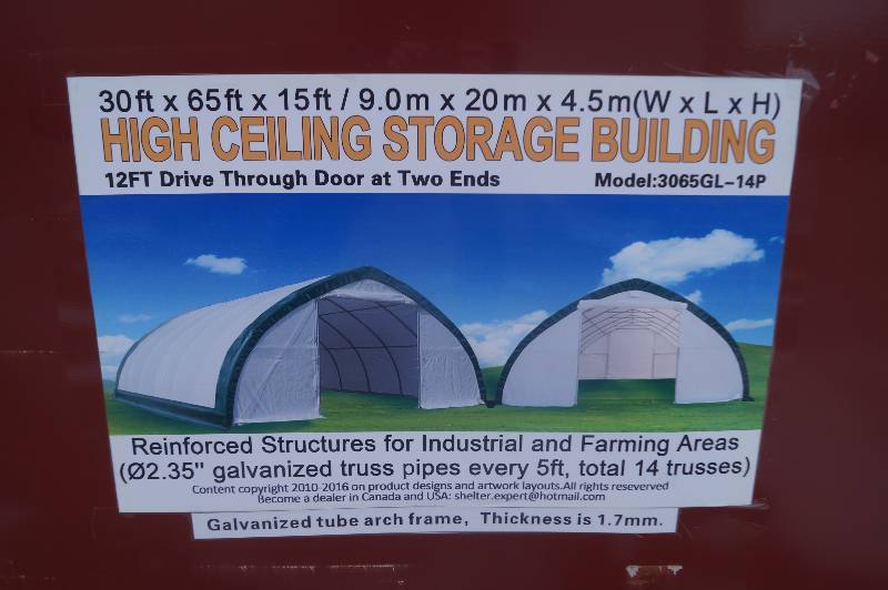 30 x 65 Commercial Grade Storage Building