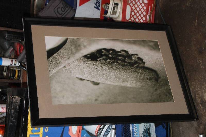 lot 1574 image: Lot of Art work, (10 Framed Print and (1) Leaded Glass pane