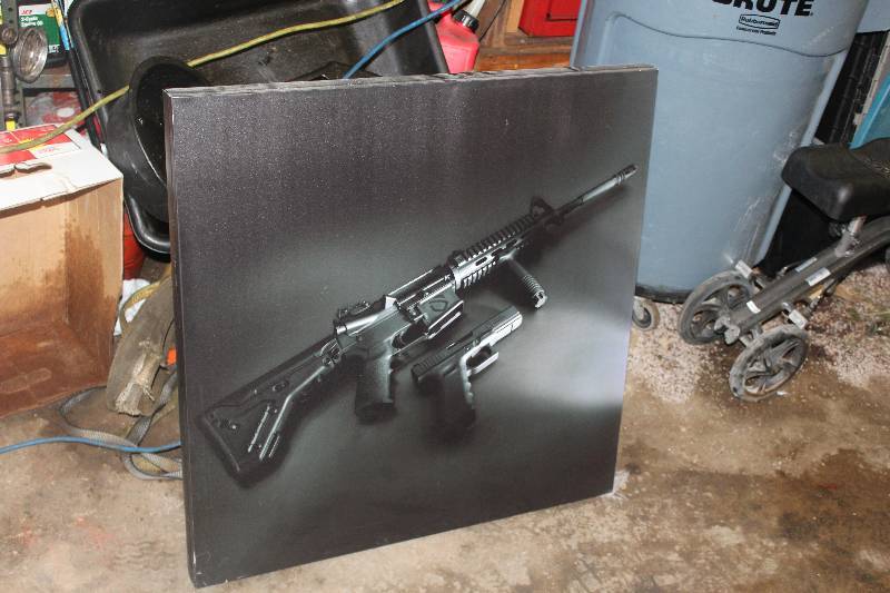 lot 1575 image: Glock Lighted Print