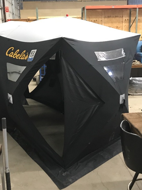 Cabelas Ice Team 6'x12' Ice Shelter Loretto Equipment