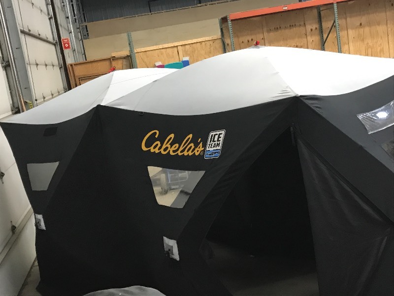 Cabelas Ice Team 6'x12' Ice Shelter Loretto Equipment