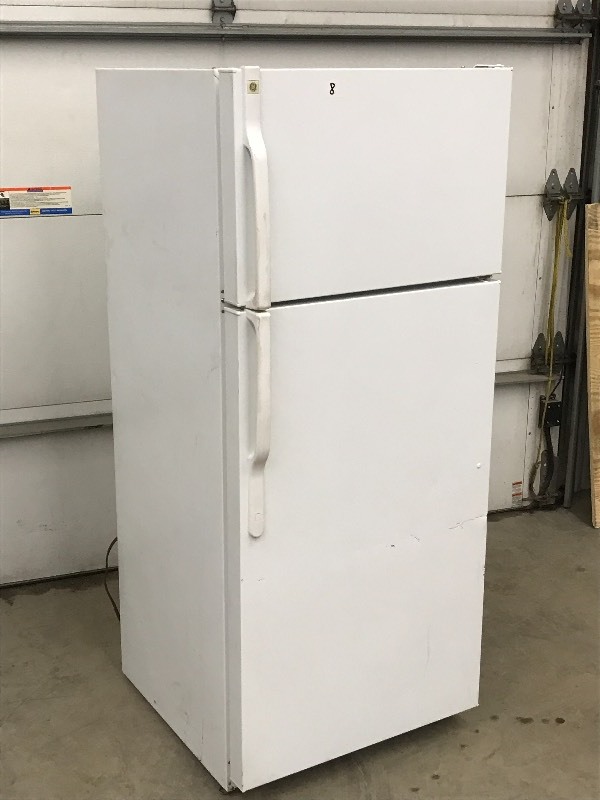 lot 8 image: GE Refrigerator  Freezer