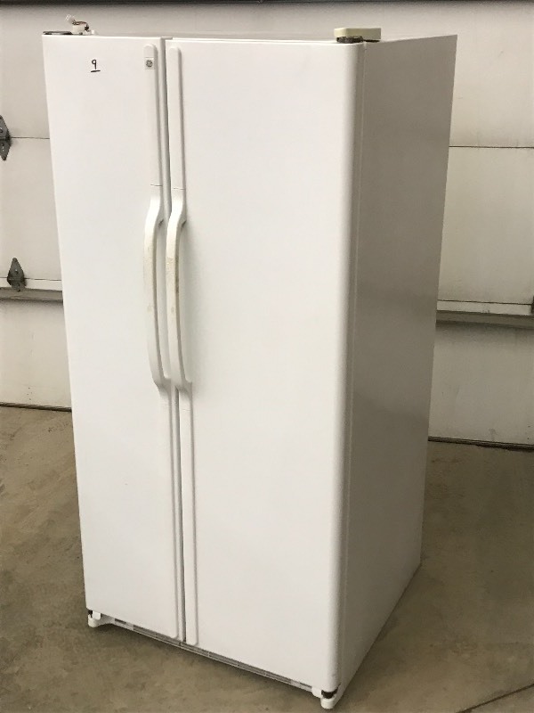 lot 9 image: GE Refrigerator  Freezer