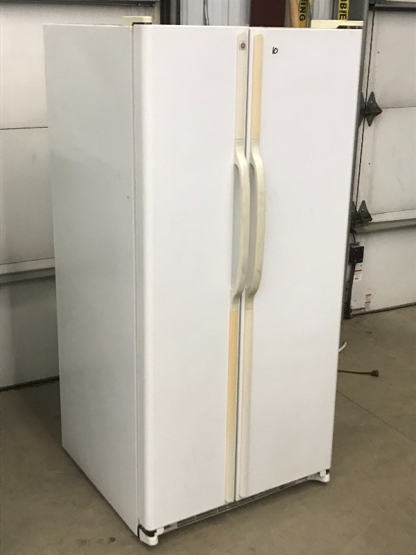 lot 10 image: GE Refrigerator  Freezer