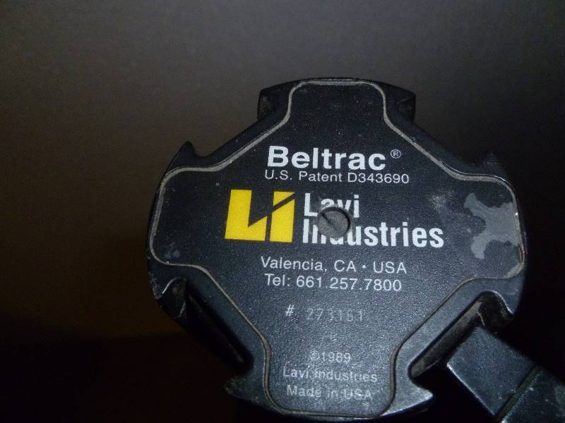 lot 43 image: 2 Beltrac Crowd Control Stanchions.